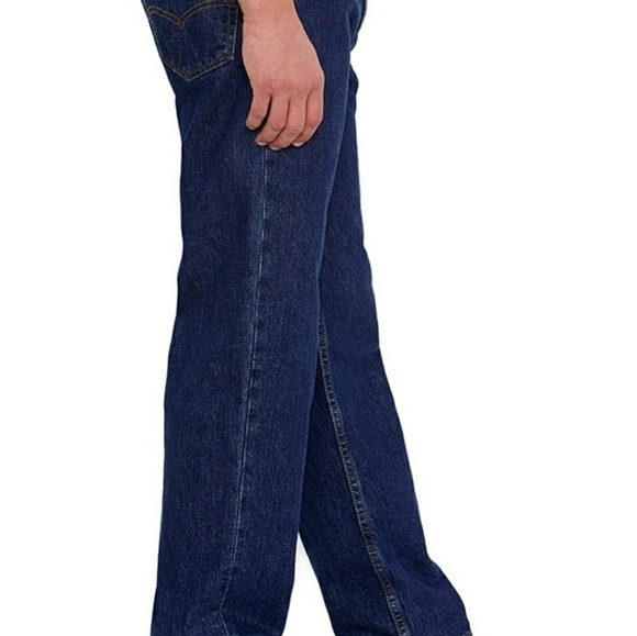 NEW Levi's Men's 550 Relaxed Mid Rise Relaxed Fit Tapered Leg Jeans - Size 42x29 - Picture 2 of 3